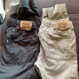 2 Boys Levi’s cuffed joggers size XL.